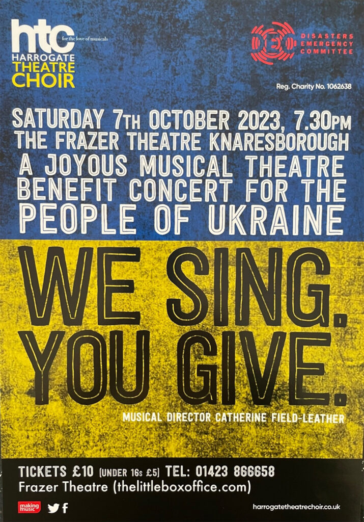 Benefit concert for Ukraine